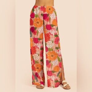 Trina Turk Sunny Bloom Slit Pant